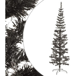 Vidaxl - Albero di Natale Sottile Nero 240 cm 2334