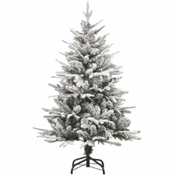 Questo albero di Natale artificiale, con fiocchi di neve bianca, è il fulcro delle vostre decorazioni natalizie. Questo belli ...