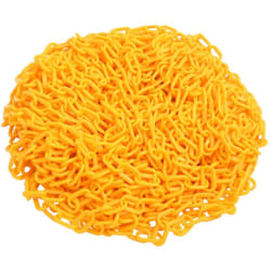 Vidaxl - Catena Segnaletica Gialla 100 m Ø8 mm in Plastica 2542