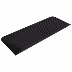 vidaXL Rampa per Soglia 110x41x5 cm in Gomma - Vista aggiuntiva 2