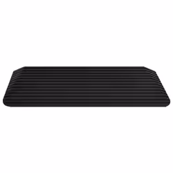 vidaXL Rampa per Soglia 110x41x5 cm in Gomma - Vista aggiuntiva 3