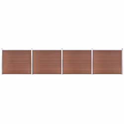 Questo set di pannelli di recinzione può essere utilizzato per creare una recinzione per il giardino o come barriera per gara ...
