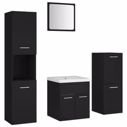 VidaXL 3071091, Nero, 600 mm, 385 mm, 460 mm, 60 cm, 1,5 cm