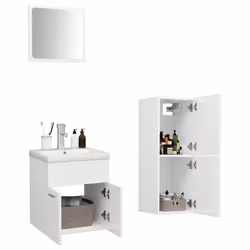 VidaXL 3071204 set di mobili da bagno