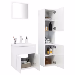 VidaXL 3071429 set di mobili da bagno