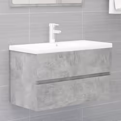 Questo mobile da bagno con lavabo integrato si abbina perfettamente al vostro bagno o toilette con il suo aspetto sorprendent ...