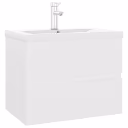Mobile con Lavabo Integrato Bianco in Legno Multistratocod mxl 72758 - Vista aggiuntiva 2