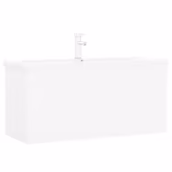 Mobile Bagno con Lavabo Integrato Bianco in Legno Multistratocod mxl 120676 - Vista aggiuntiva 2