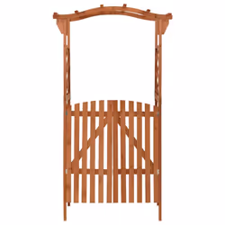 Pergolato con Cancello 116x40x204 cm Legno di Abete Massellocod mxl 120860 - Vista aggiuntiva 2