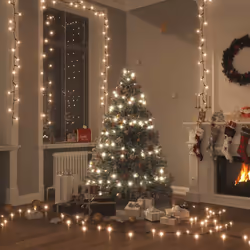 Questa stringa LED è eccellente per l'uso come aggiunta di illuminazione a qualsiasi progetto decorativo. È adatta per Natale ...