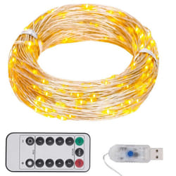 Stringa led con 300 Luci led Bianco Caldo 30 m pvc Vidaxl 8563