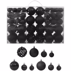 Create una fantastica atmosfera natalizia grazie a questo set di palline. Decorerà magnificamente il vostro albero, la casa e ...