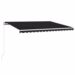 TendaAutomatica con Sensore Vento e LED 450x300 cm Antracitecod mxl 96626 - Vista aggiuntiva 2