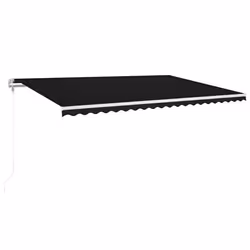 TendaAutomatica con Sensore Vento e LED 500x300 cm Antracitecod mxl 80336 - Vista aggiuntiva 2
