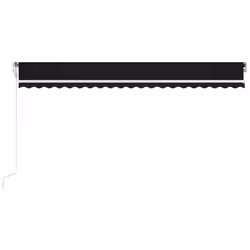 TendaAutomatica con Sensore Vento e LED 500x300 cm Antracitecod mxl 80336 - Vista aggiuntiva 3