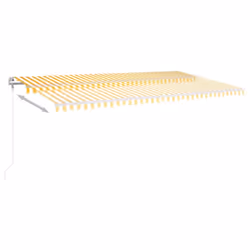 TendaAutomatica Sensore Vento e LED 600x350 cm Gialla Biancacod mxl 120565 - Vista aggiuntiva 3