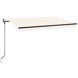 TendaAutomatica con Sensore Vento e LED 400x350 cm Cremacod mxl 72646 - Vista aggiuntiva 2