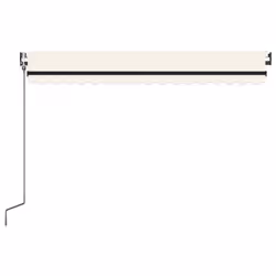 TendaAutomatica con Sensore Vento e LED 400x350 cm Cremacod mxl 72646 - Vista aggiuntiva 3