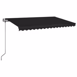 TendaAutomatica con Sensore Vento e LED 400x350 cm Antracitecod mxl 120567 - Vista aggiuntiva 2
