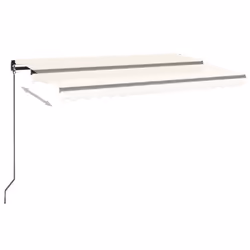 Tendada Sole Retrattile Manuale LED 450x350 cm Cremacod mxl 73461 - Vista aggiuntiva 3