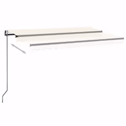 TendaAutomatica con Sensore Vento e LED 450x350 cm Cremacod mxl 120568 - Vista aggiuntiva 3