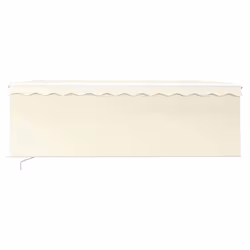 vidaXL Tenda da Sole Retrattile Manuale con LED 4x3 m Crema - Vista aggiuntiva 3