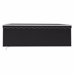 Tendada Sole Retrattile Manuale con Parasole 4,5x3 m Antracitecod mxl 105632 - Vista aggiuntiva 3