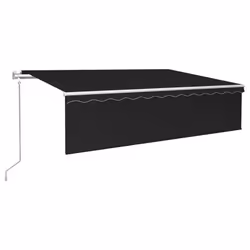 TendaAutomatica con Parasole Sensore Vento e LED 6x3 Antracite cod mxl 120579 - Vista aggiuntiva 2