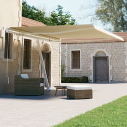 Vidaxl - Tenda Sole Retrattile Manuale Autoportante 400x300 cm Antracite