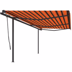 Create un posto bello e fresco nel vostro patio e proteggetevi dai raggi UV con la nostra tenda da sole retrattile manuale! Q ...