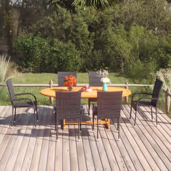 VidaXL 3070758 set mobili da esterno