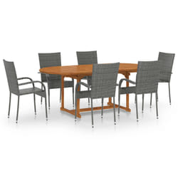 VidaXL 3070759 set mobili da esterno