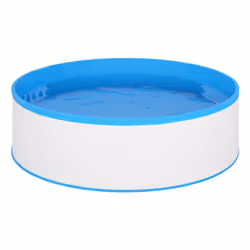 VidaXL 3070798 piscina fuori terra Piscina con bordi Piscina rotonda 7200 L Blu, Bianco - Vista aggiuntiva 2