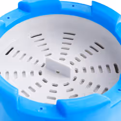 VidaXL 3070798 piscina fuori terra Piscina con bordi Piscina rotonda 7200 L Blu, Bianco - Vista aggiuntiva 7