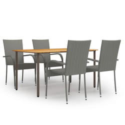 VidaXL 3072493 set mobili da esterno