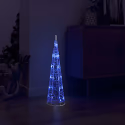 Con questo cono di luce a LED, potete creare un'atmosfera accogliente e festosa per le vacanze di Natale, sia all'interno che ...