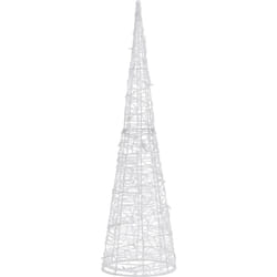 Piramide Decorativa Cono di Luce led Acrilico Colorato 90 cm Vidaxl