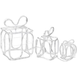 Decorazione Natale Scatole Regalo con 180 LED Interni Esterni vidaXL