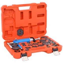 Questo kit di attrezzi universali per il recupero della pinza del pistone del freno pneumatico funziona con l'alimentazione d ...