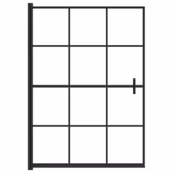 Pannello per Box Doccia in ESG 100x140 cm Nerocod mxl 128884 - Vista aggiuntiva 3