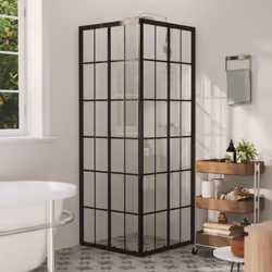 Questa cabina doccia coniuga stile e funzionalità e si adatterà perfettamente al vostro arredo bagno. Il profilo in alluminio ...