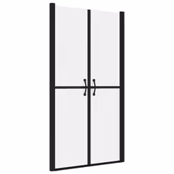 vidaXL Porta per Doccia in ESG Satinato (83-86)x190 cm - Vista aggiuntiva 2