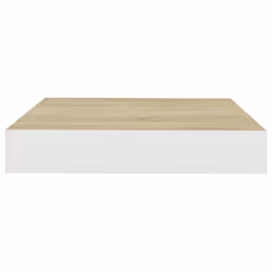 VidaXL 326567 scaffale MDF, Metallo Quercia, Bianco - Vista aggiuntiva 4