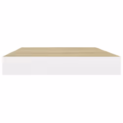 VidaXL 326570 scaffale MDF, Metallo Quercia, Bianco - Vista aggiuntiva 5