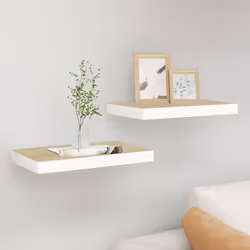 Queste mensole a muro sono pensate per essere il punto focale della vostra casa. Con un sistema di montaggio invisibile, ques ...
