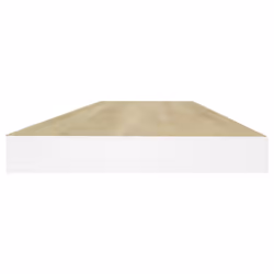 VidaXL 326576 scaffale MDF, Metallo Quercia, Bianco - Vista aggiuntiva 5