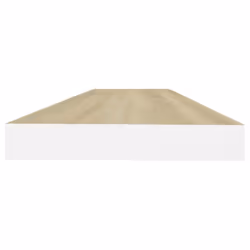 VidaXL 326579 scaffale MDF, Metallo Quercia, Bianco - Vista aggiuntiva 5