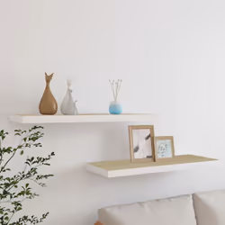 Queste mensole a muro sono pensate per essere il punto focale della vostra casa. Con un sistema di montaggio invisibile, ques ...