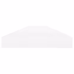 VidaXL 326582 scaffale MDF, Metallo Quercia, Bianco - Vista aggiuntiva 4