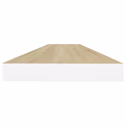VidaXL 326586 scaffale MDF, Metallo Quercia, Bianco - Vista aggiuntiva 5